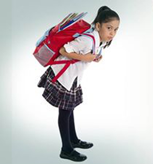 Schoolbags and Back Pain in Children Between 8 and 13 Years