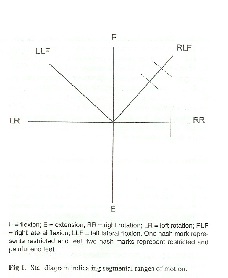Lumbar Range Of Motion Chart